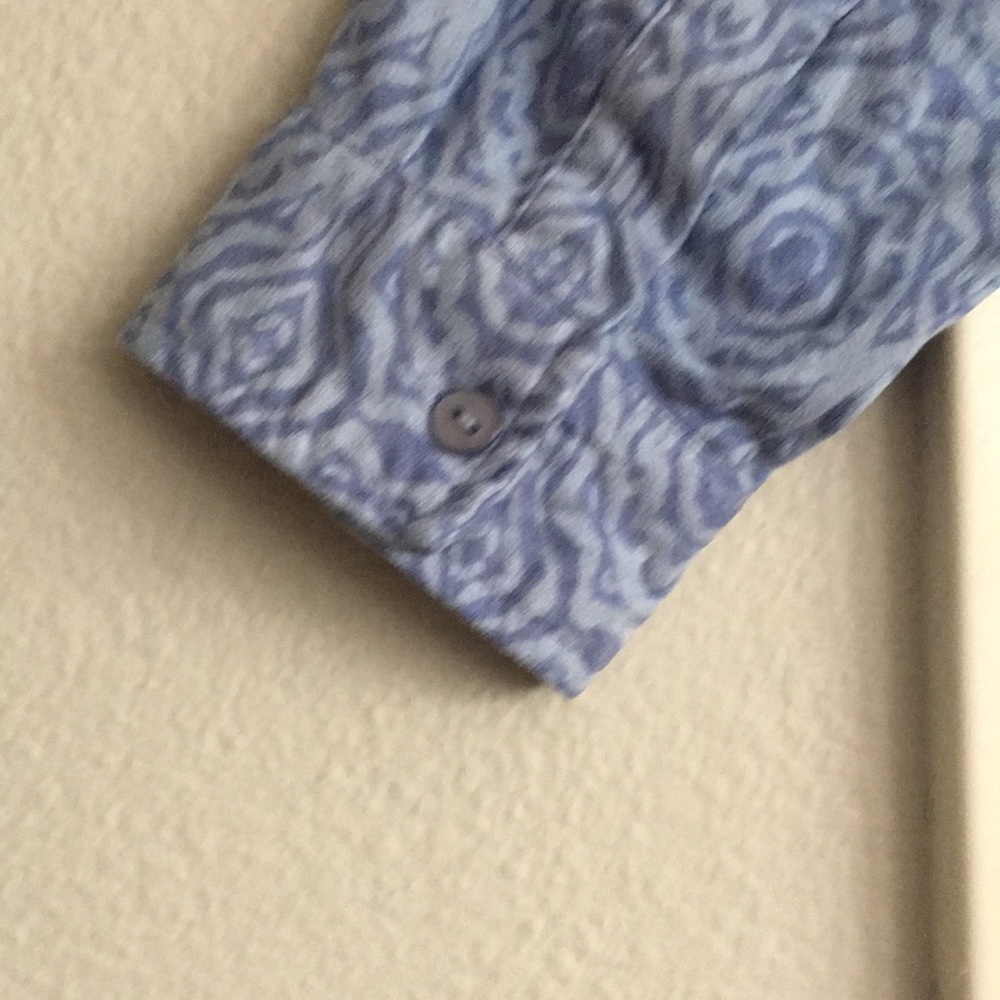 Chico’s Button Down Long Sleeve Patterned Top - image 7